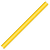  Hairway Flex-Wickler 18 cm gelb 