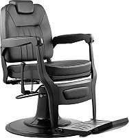  Hairway Barberstuhl Nero Schwarz 