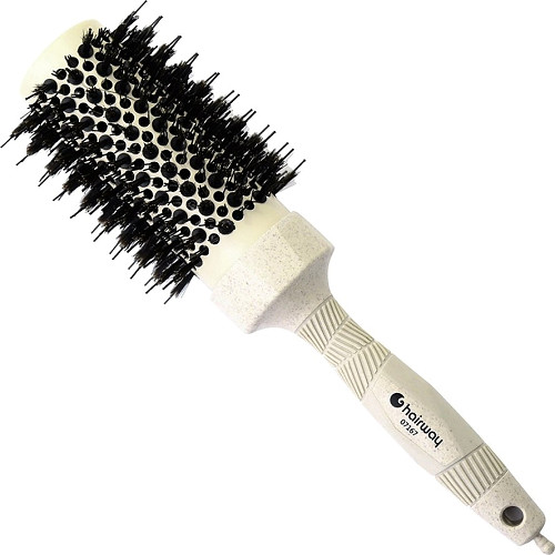  Hairway Thermo-B&uuml;rste Organica mit Wildschweinborsten Beige &Oslash; 44/84 mm 